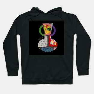 Pottery is style of life- patchwork vase Hoodie